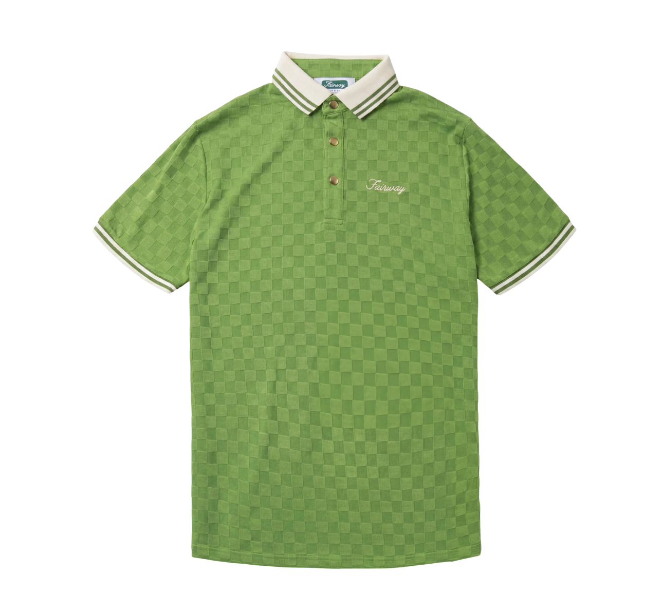 Checker Polo (Green)
