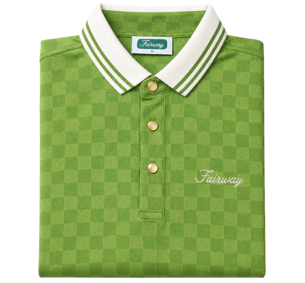 Checker Polo (Green)