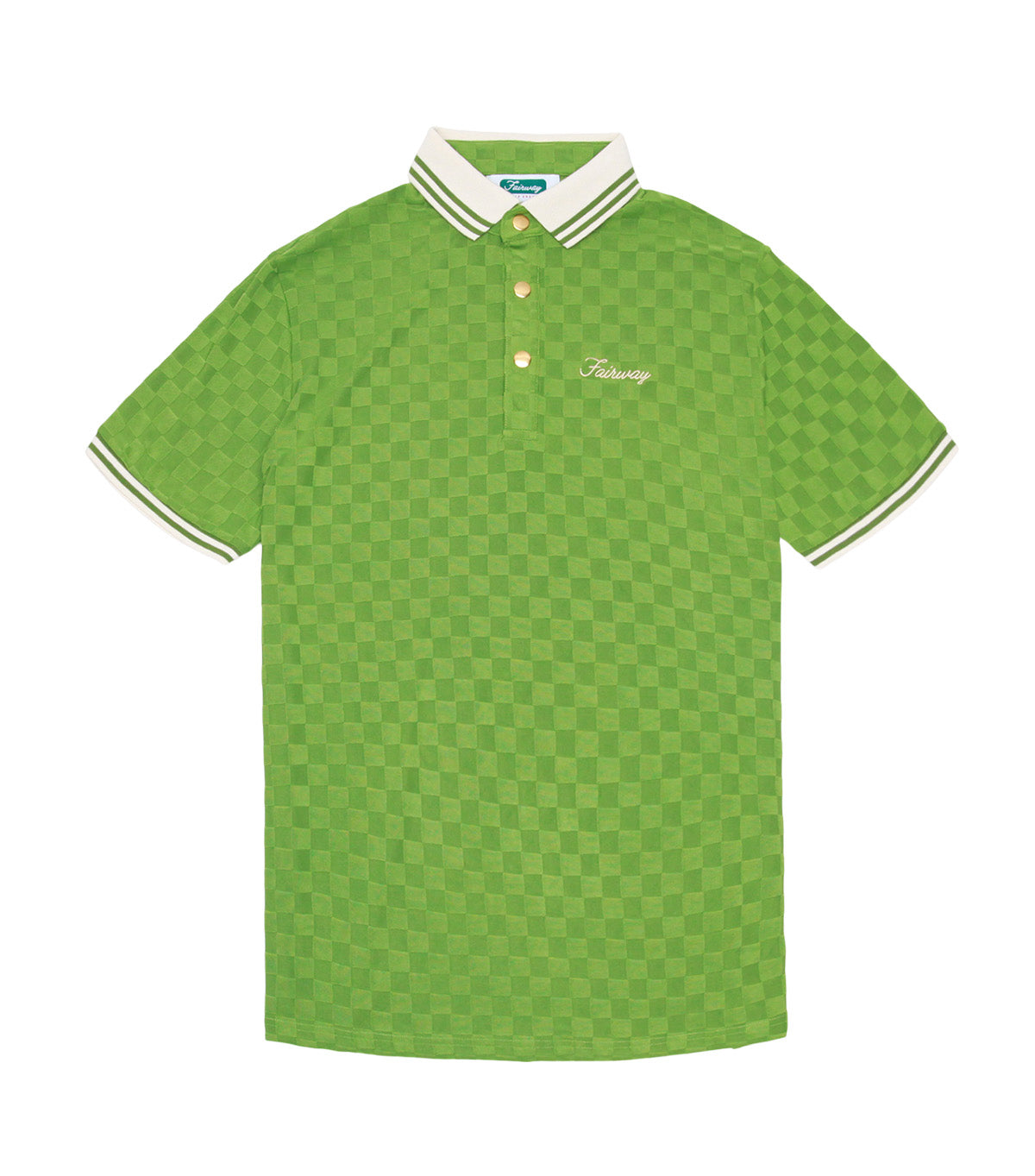 Checker Polo (Green)