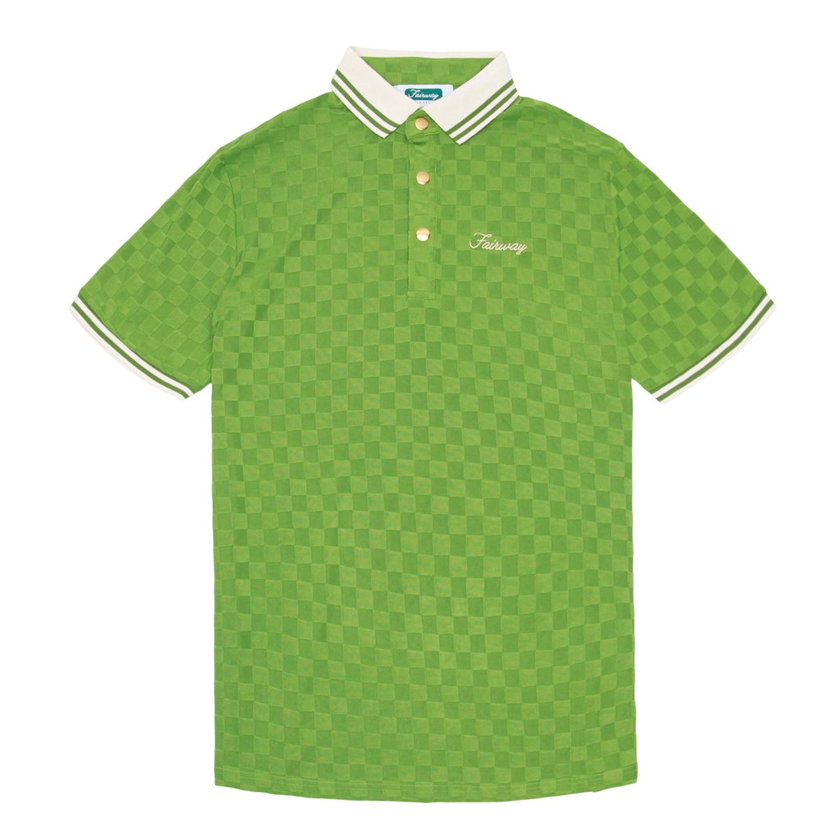 Checker Polo (Green)