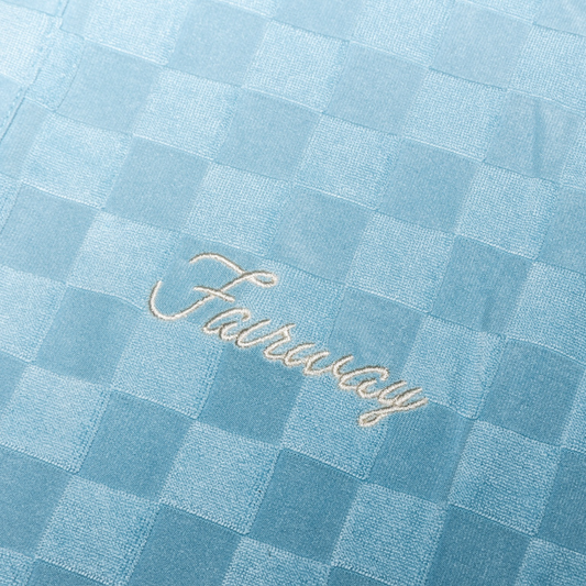 Checker Polo (Blue)