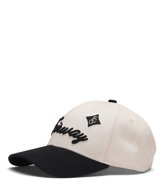 (Pre-Order) Fairway Script Dad Hat (Black)