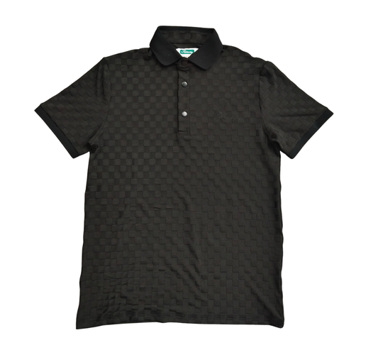 Checker Polo (Black)